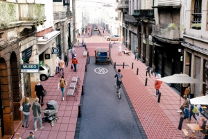 Calle Rincón semipeatonal