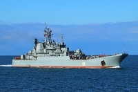Ucrania dice haber destruido buque de guerra ruso