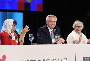 Argentina: Fernández inauguró foro de DDHH