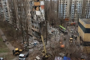 Ucrania: Rusia ataca con 90 drones y 2 misiles