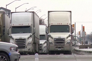 Canadá: Camiones bloquean frontera