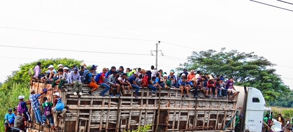 Más niños migrantes en México