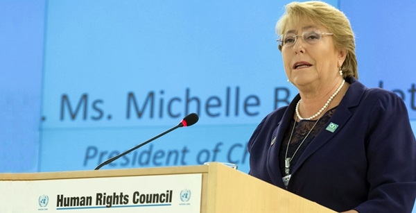 Bachelet Comisionada para los Derechos Humanos