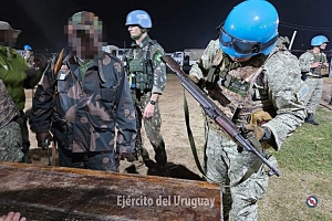 Congoleses buscan refugio en bases uruguayas