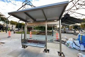 Renovación de paradas del transporte