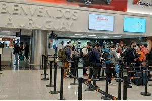 Llegan los primeros vuelos a Uruguay