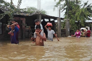 Destrucción por inundaciones en Brasil
