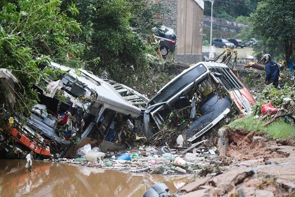 Petrópolis en alerta por más lluvias