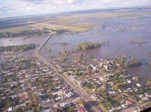 Evacuados por crecida del Río Uruguay