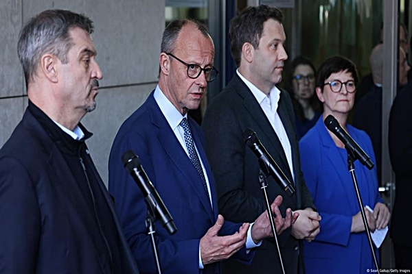 Acuerdo para formar gobierno en Alemania