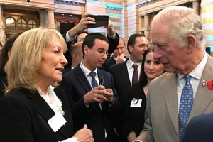 Cosse participa en recepción del príncipe Carlos de Inglaterra