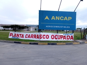 Sindicato de Ancap ocupó la planta del aeropuerto