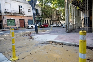 La Intendencia extiende las esquinas mediante