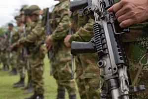 Seis militares mueren en Colombia