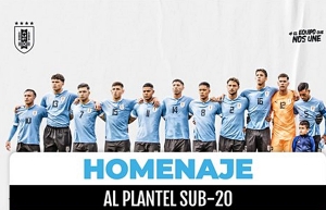 La selección sub-20 retorna a Uruguay