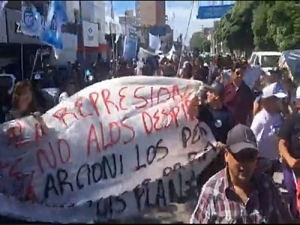 Miércoles de protestas en Argentina