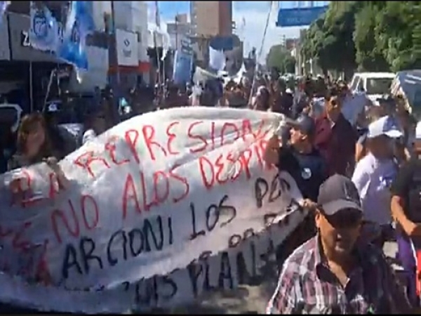 Miércoles de protestas en Argentina