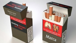 Etiquetado neutro para cigarrillos
