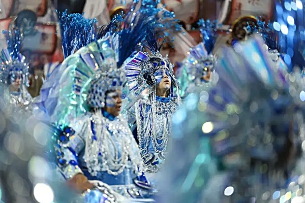 Desfile en Río en Carnaval