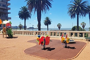 Obras en Plaza Tomás Gomensoro