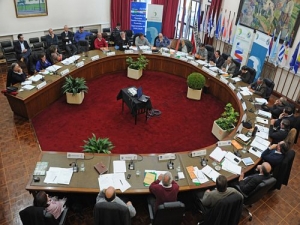 Intendentes reciben al ministro del Interior, y a OPP