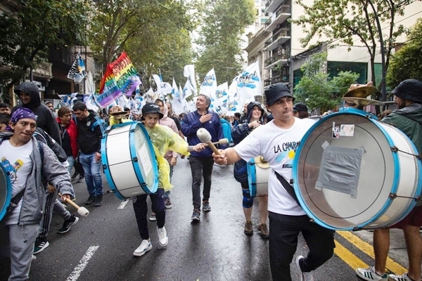 Multitudinaria movilización en Buenos Aires