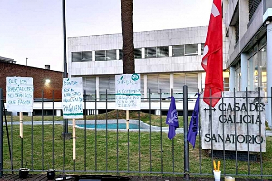 Trabajan en solución de Casa de Galicia