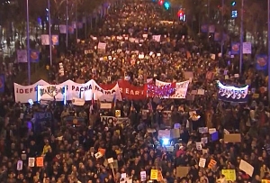 Madrid: Cientos de miles de personas se manifiestan