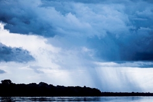 Las tormentas están disminuyendo en la Amazonia